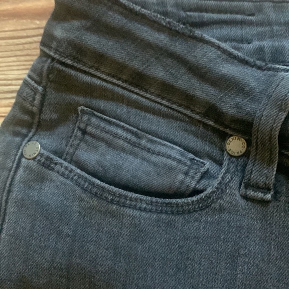 Paige Verdugo Ankle charcoal jeans size 27 - Picture 6 of 7